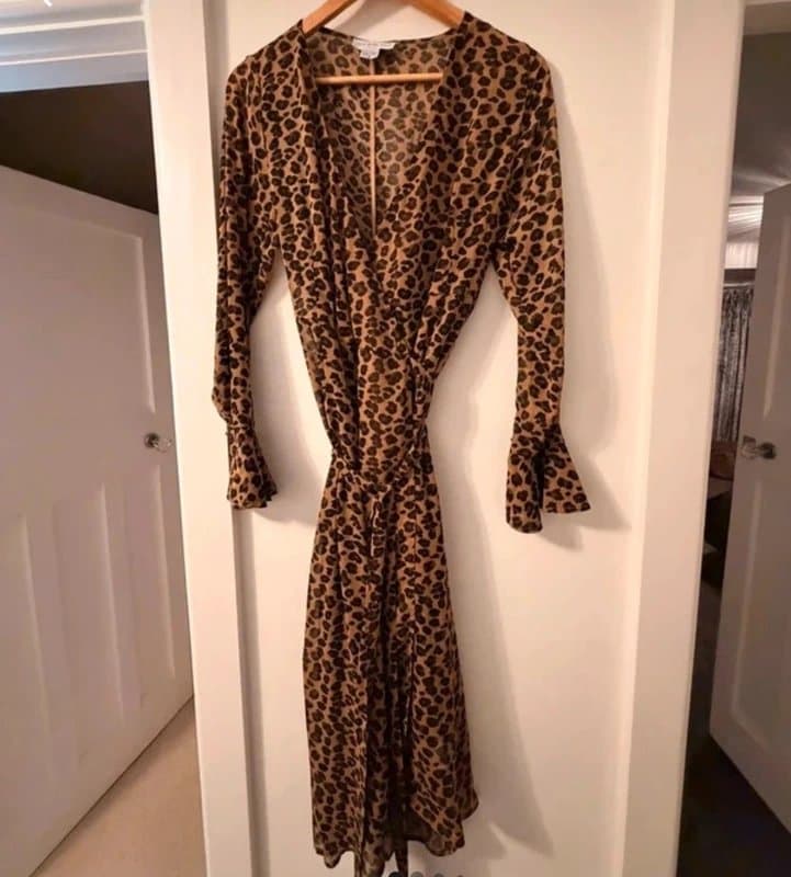 Never Fully Dressed Never Fully Dressed Wrap Dress