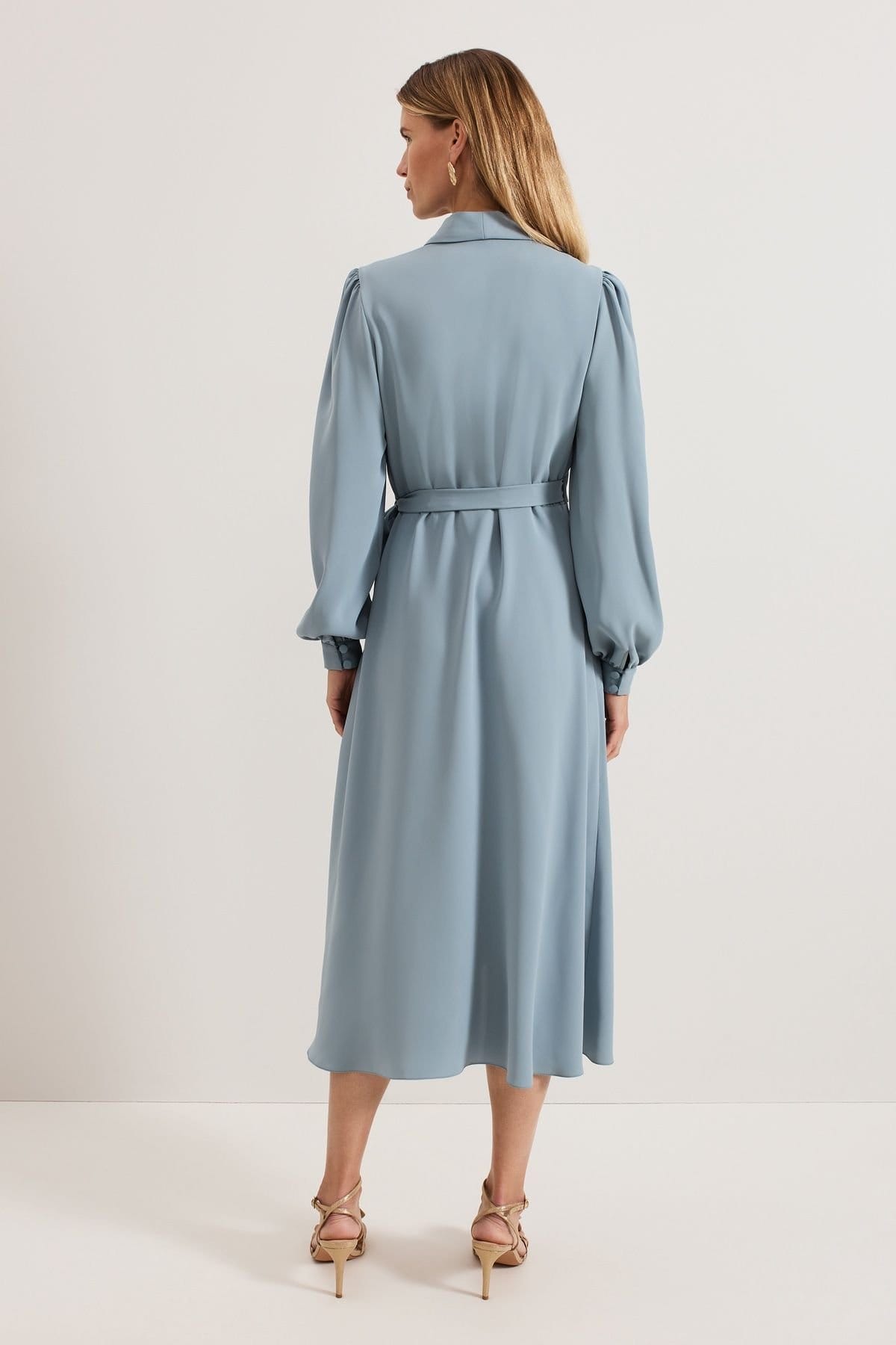 Phase Eight Phase Eight Women's Phillippa Wrap Dress in Duck Egg Blue - 4