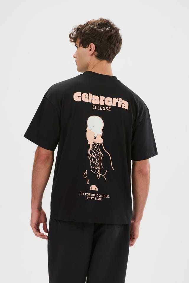 Ellesse Ellesse Men's Gelateria Tee in Black - 2