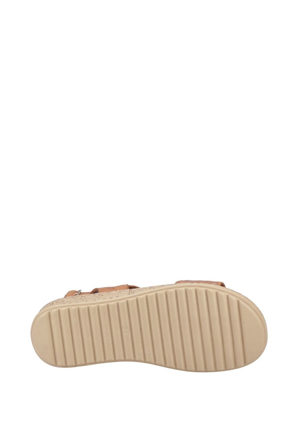 Hush Puppies Hush Puppies Women's Ebony Wide Fit Sandal in Tan - 3