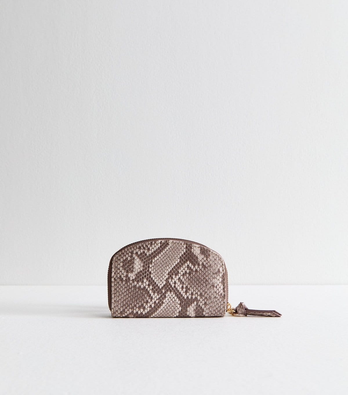 New Look Grey Snake Print Faux Leather Purse New Look - 4