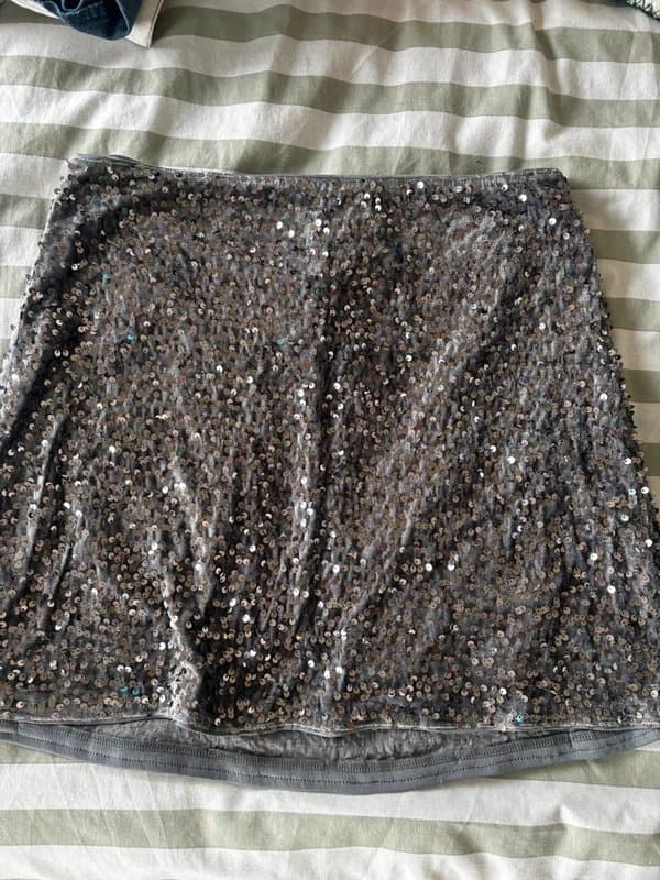 New Look Sequin embellished skirt