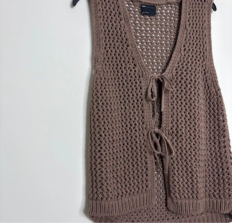 ASOS ASOS Crochet Tie Front Top