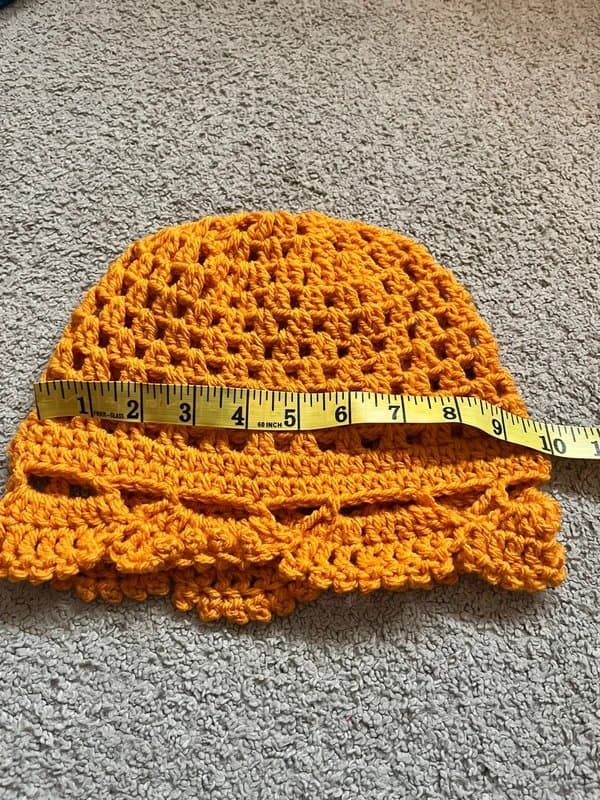 Myself Hand made crochet hat