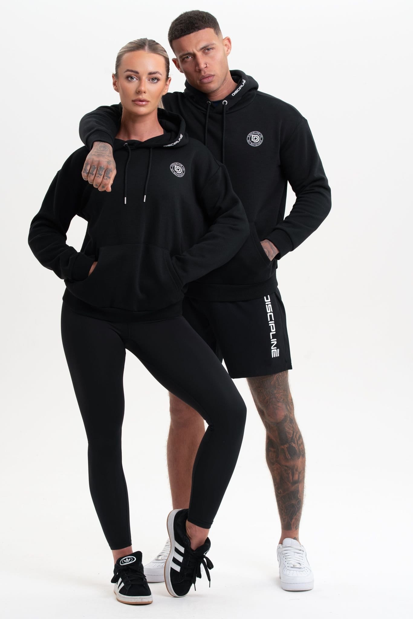 Discipline 365 Discipline 365 Men's Discipline Unisex Hoodie with Pockets in Black - 4