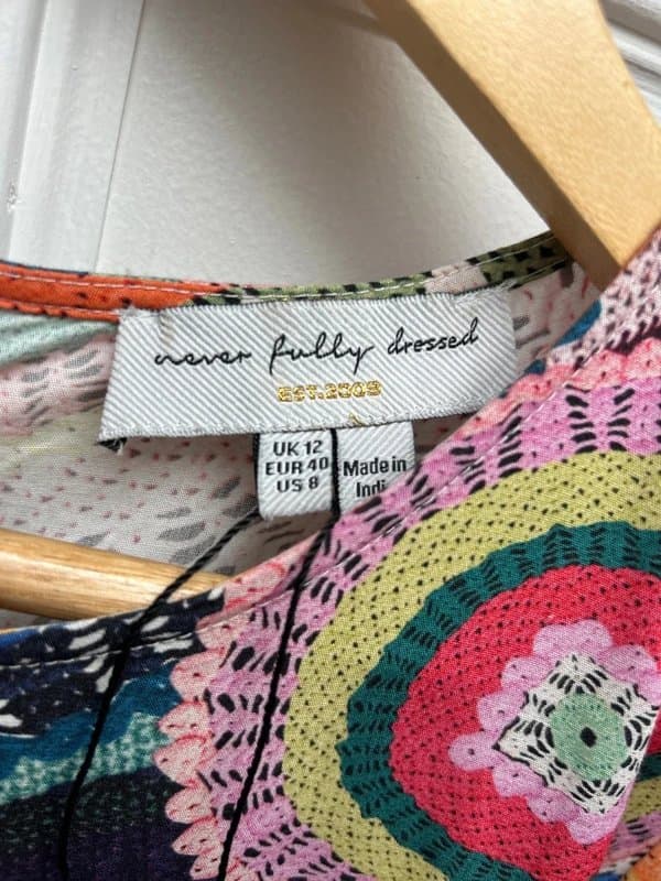 Never Fully Dressed Never fully dressed - crochet and print cotton dress