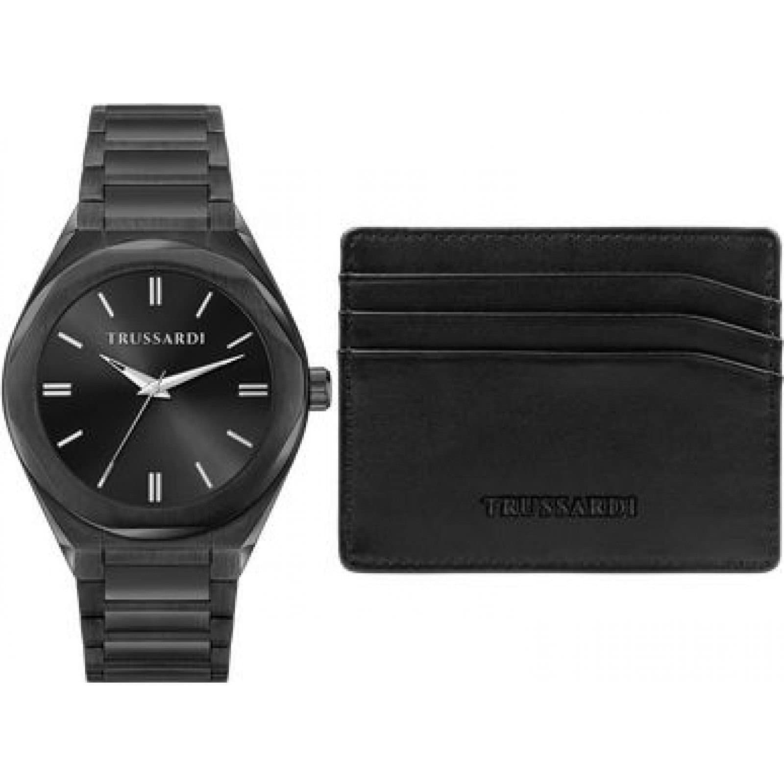 Trussardi Trussardi Men's R2453156007 42mm Quartz Watch in Black