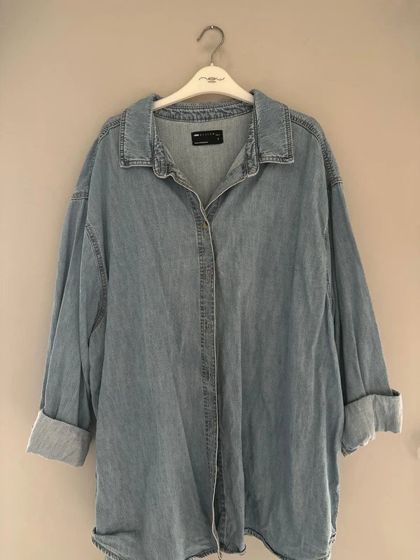 ASOS ASOS oversized curve denim shirt UK XL - 1