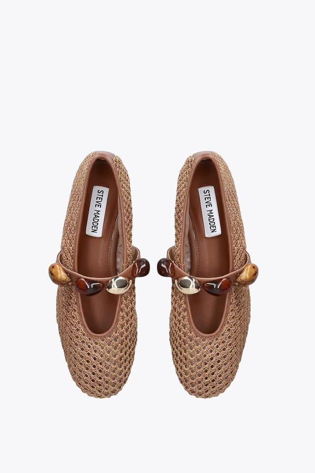 Steve Madden STEVE MADDEN Women's 'Poppin Brown' Flats in Brown - 2