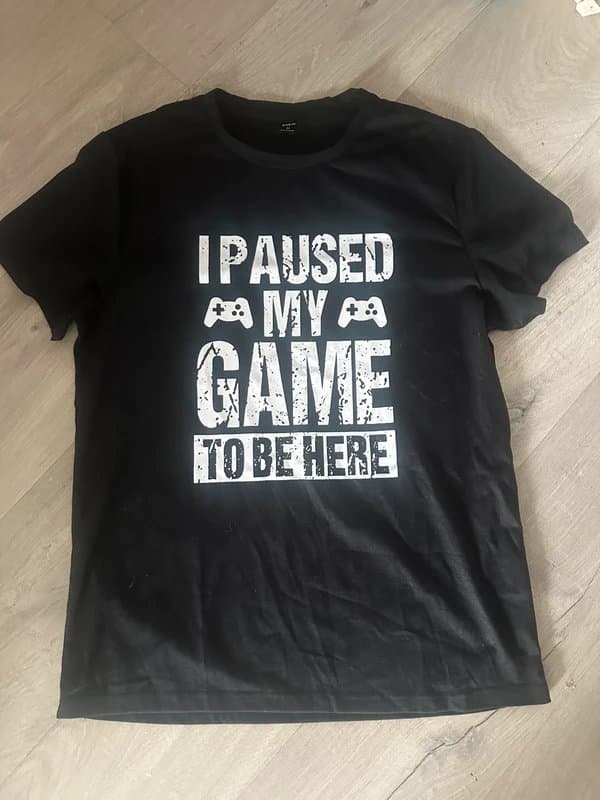 Shein Men’s black Tee