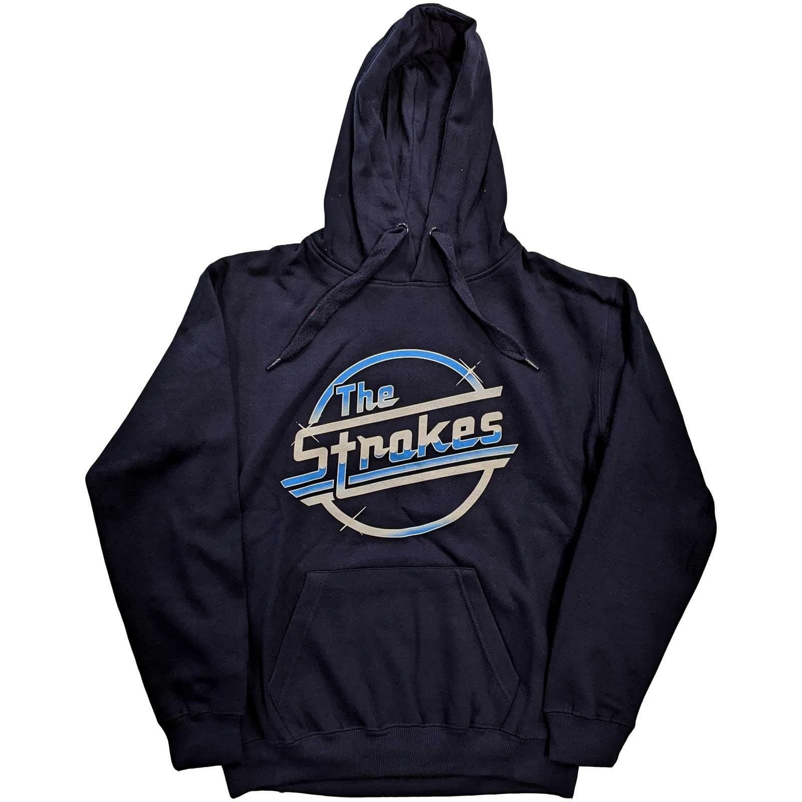 The Strokes The Strokes Men's OG Magna Hoodie in Navy