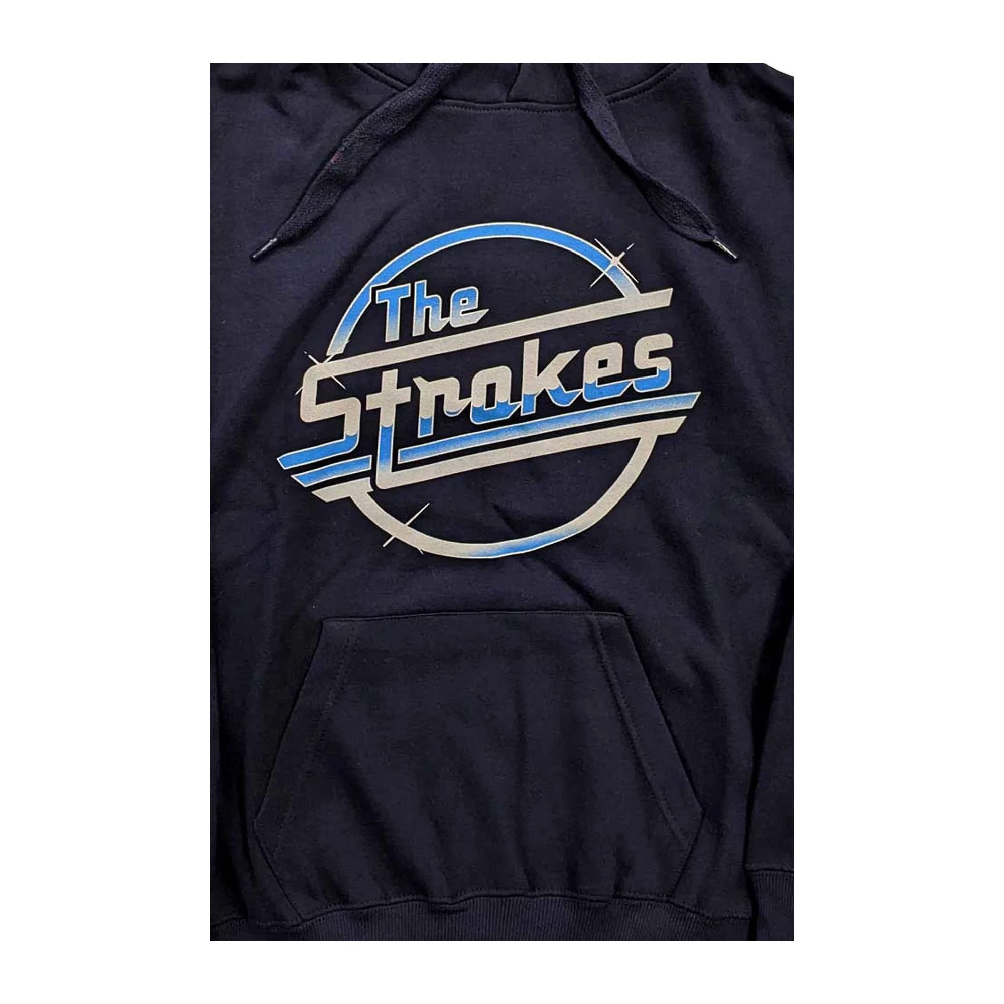 The Strokes The Strokes Men's OG Magna Hoodie in Navy - 2