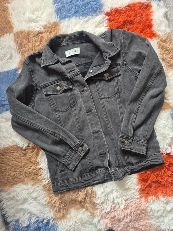 New Look New look oversized denim jacket size 8