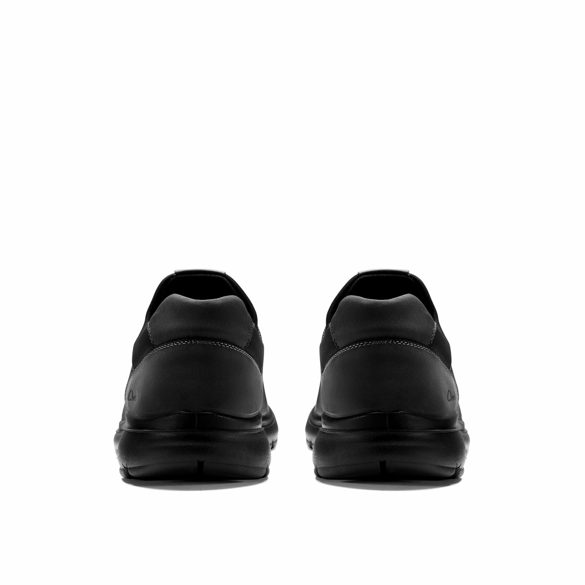 Clarks Clarks Men's Siena Easy Black Leather Lace Up - 4