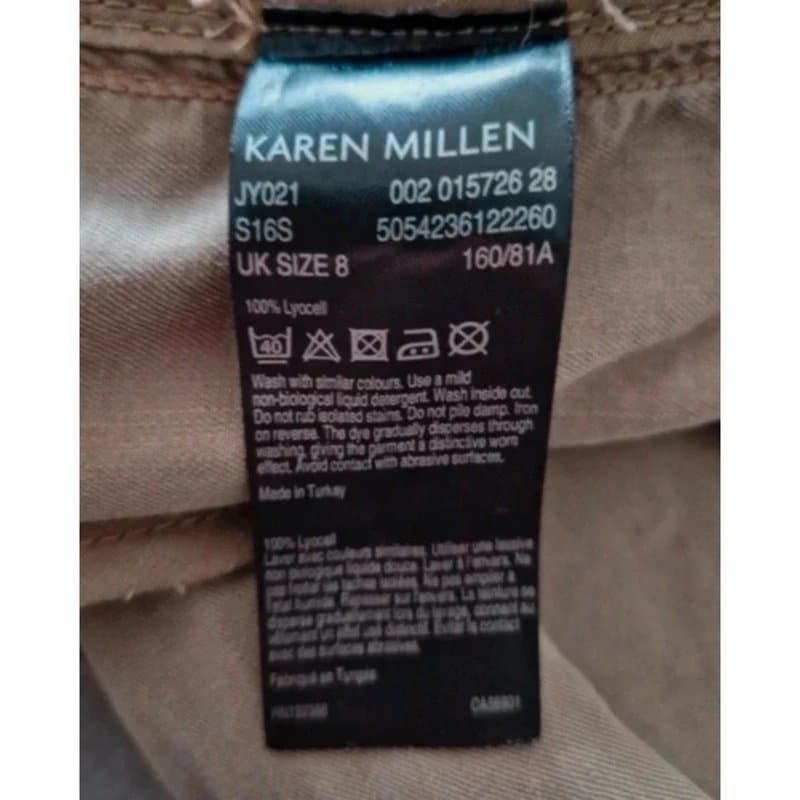 Karen Millen Karen Millen lyocell military style womens shacket UK size 8