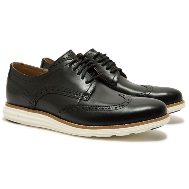 Cole Haan Cole Haan Men's Original Wingtip Shoes in Black - 2