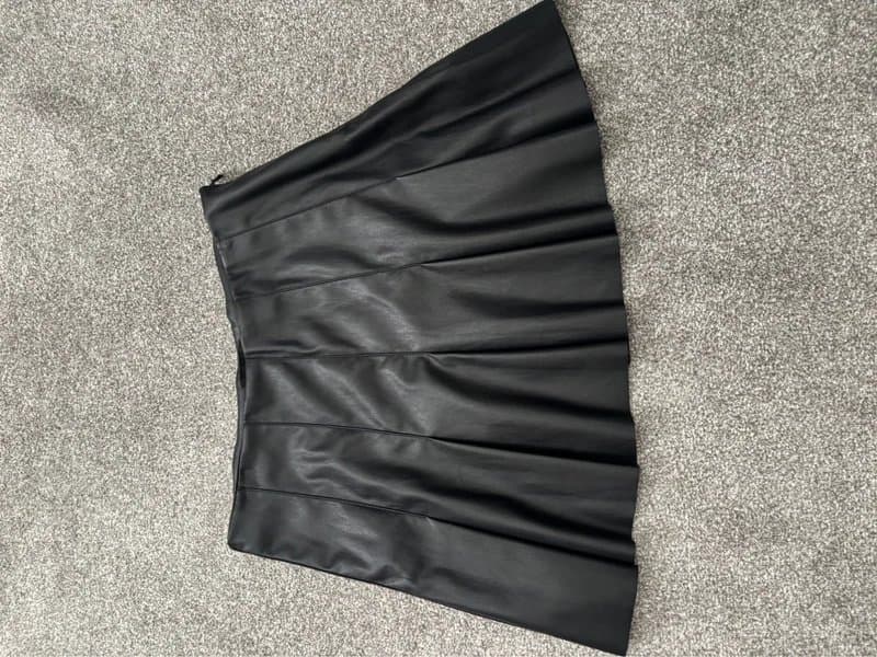 New Look Leather skirt