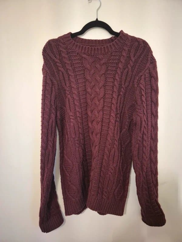 ASOS ASOS Men's Cable Knit Jumper S