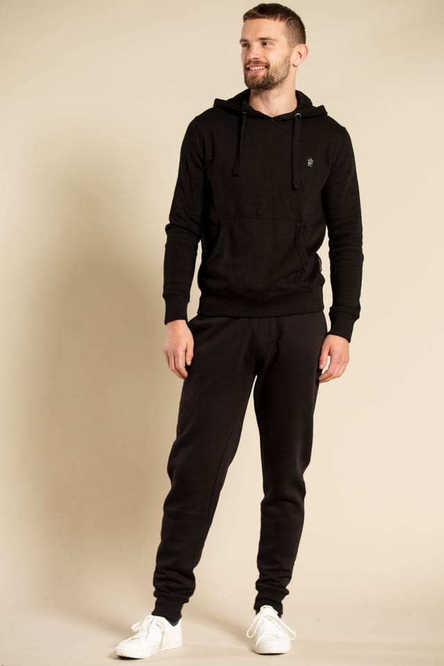 French Connection French Connection Men's Cotton Blend Hoody in Black - 3