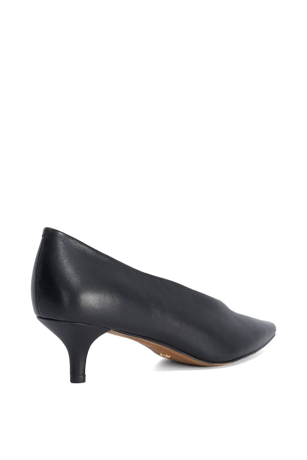 Dune London Dune London Women's 'Aris' Leather Court Shoes in Black - 3