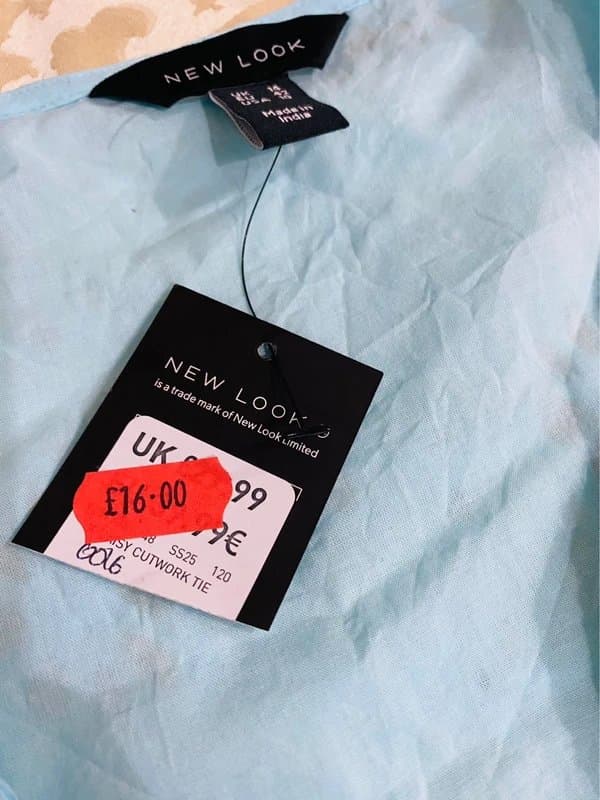 New Look New look schiffy top shirt