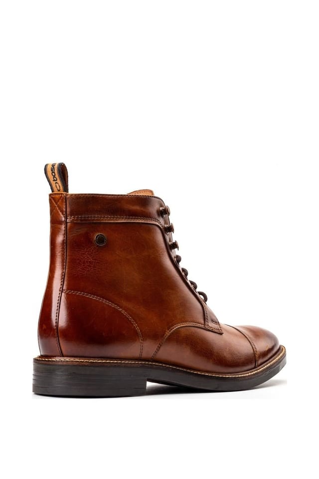 Base London Base London Men's Plymouth Toe Cap Boot in Brown - 2