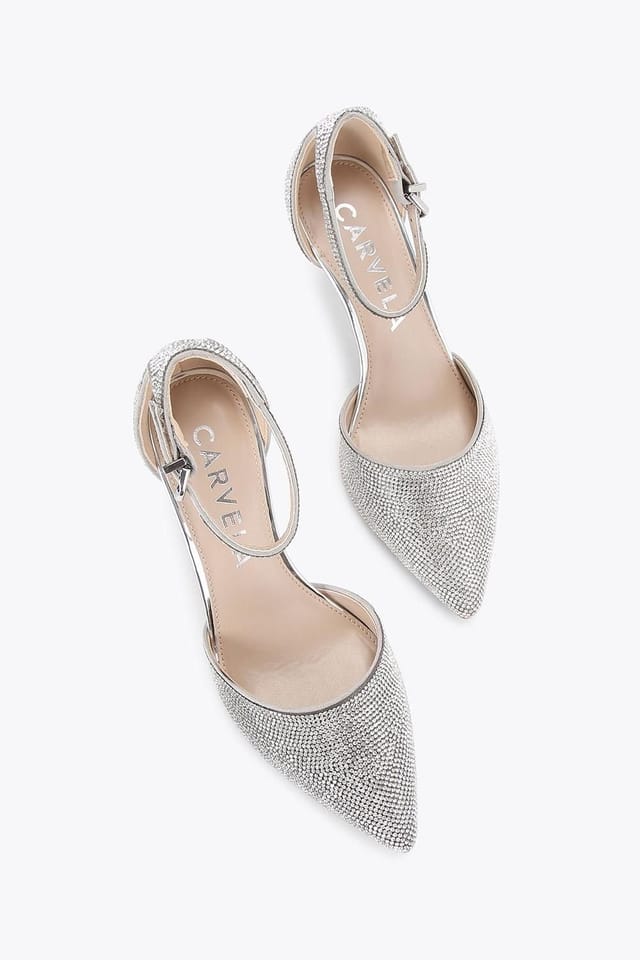 Carvela Carvela Women's 'Shine Court' Heels in Silver - 2