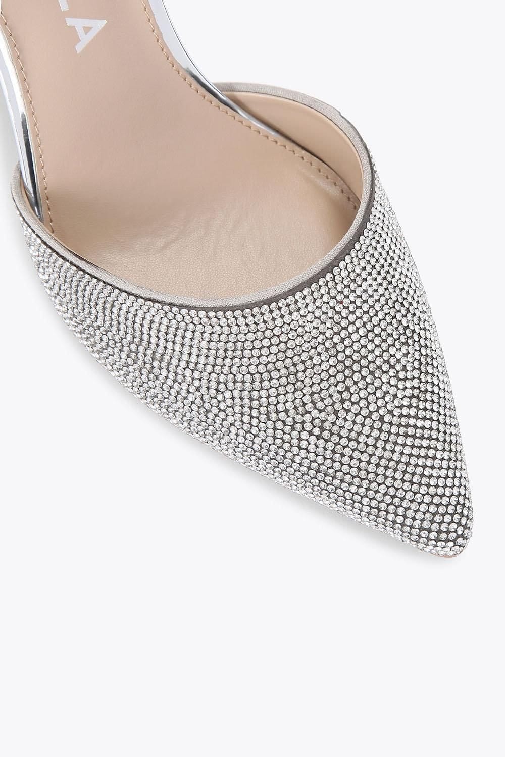 Carvela Carvela Women's 'Shine Court' Heels in Silver - 4
