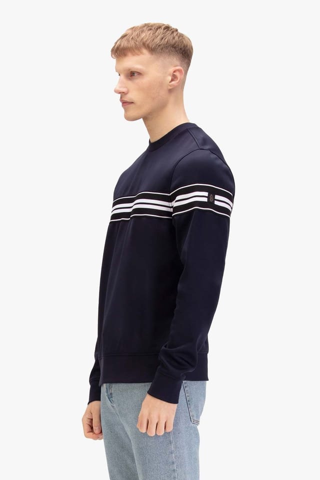Luke 1977 Luke 1977 Men's Noel Sweatshirt in Dark Navy - 3