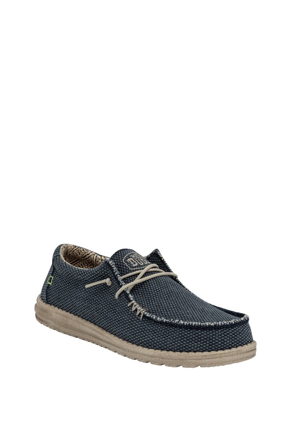Hey Dude Hey Dude Men's Wally Braided Slip on Shoe in Blue
