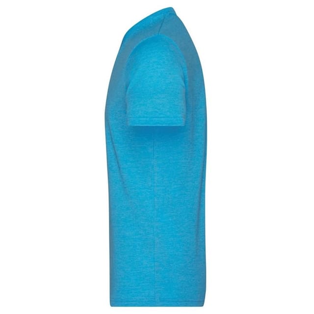 James and Nicholson James and Nicholson Men's Heather T-Shirt in Turquoise - 3