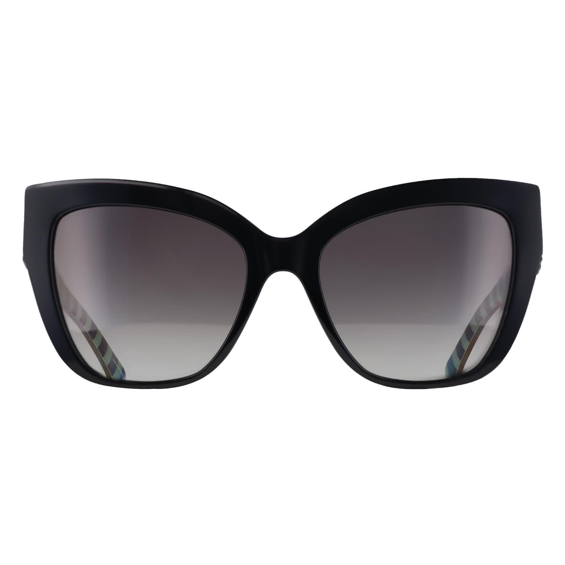 Kate Spade Kate Spade Women's Rectangle Black Grey Gradient Polarized Bexley/G/S