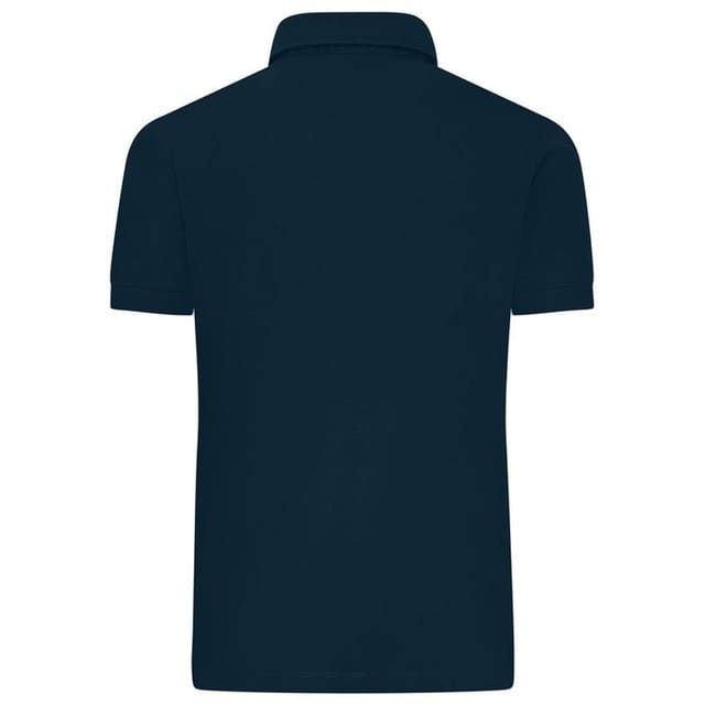 James and Nicholson James and Nicholson Men's Mercerised Cotton Regular Polo Shirt in Navy - 2