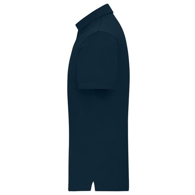 James and Nicholson James and Nicholson Men's Mercerised Cotton Regular Polo Shirt in Navy - 3