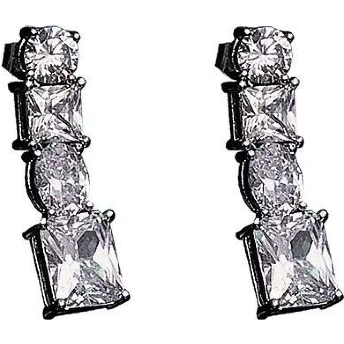 Chiara Ferragni Chiara Ferragni Women's J19AVU03 Pair Of Earrings in Silver - 1