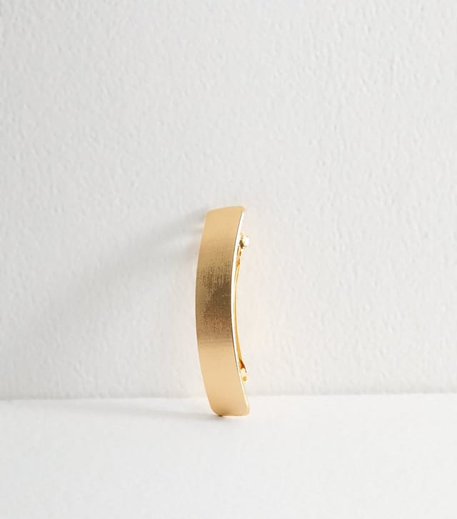 New Look Gold Tone Hair Slide New Look - 2