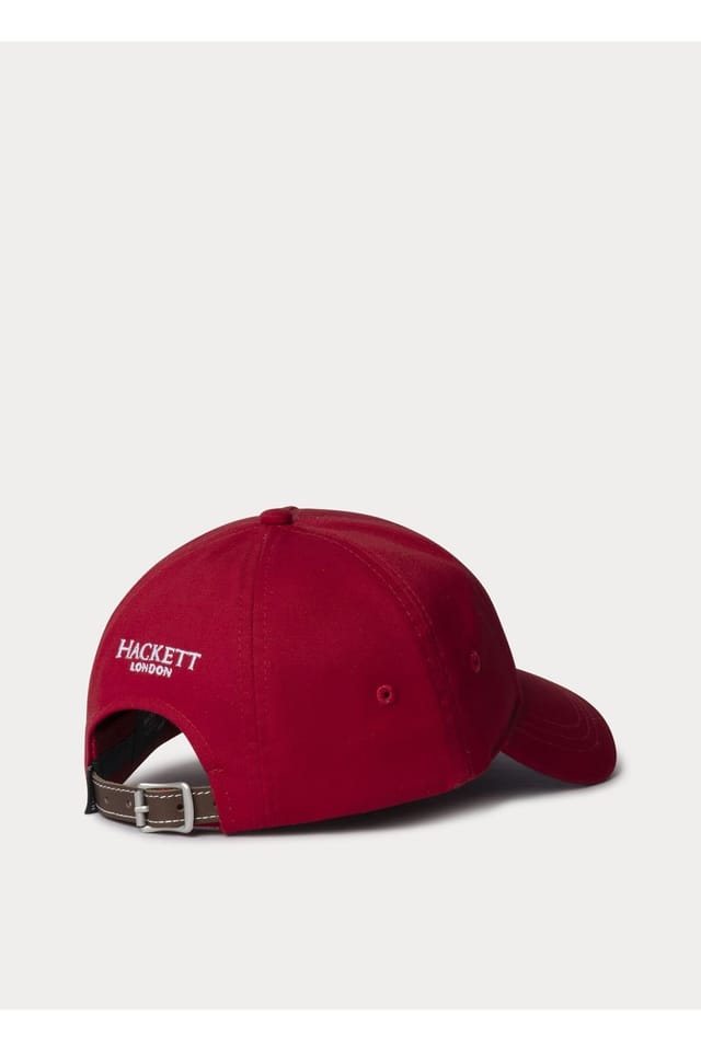 Hackett Hackett Men's Heritage H Box Cap Red - 2