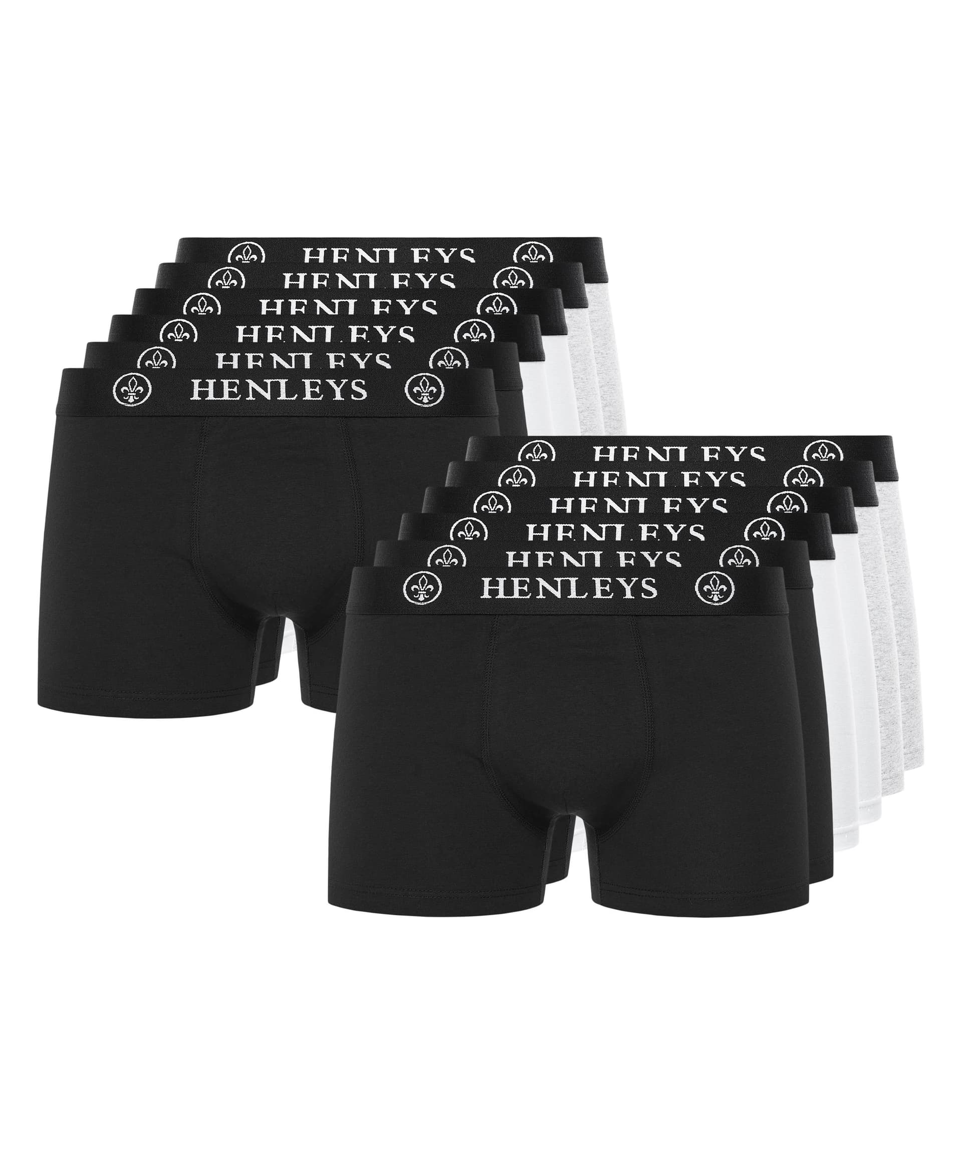 Henleys Henleys Men's Century Boxers 12pk
