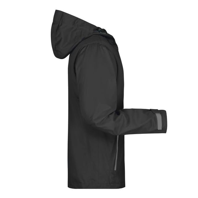 James and Nicholson James and Nicholson Men's Outdoor Soft Shell Jacket in True Black - 3