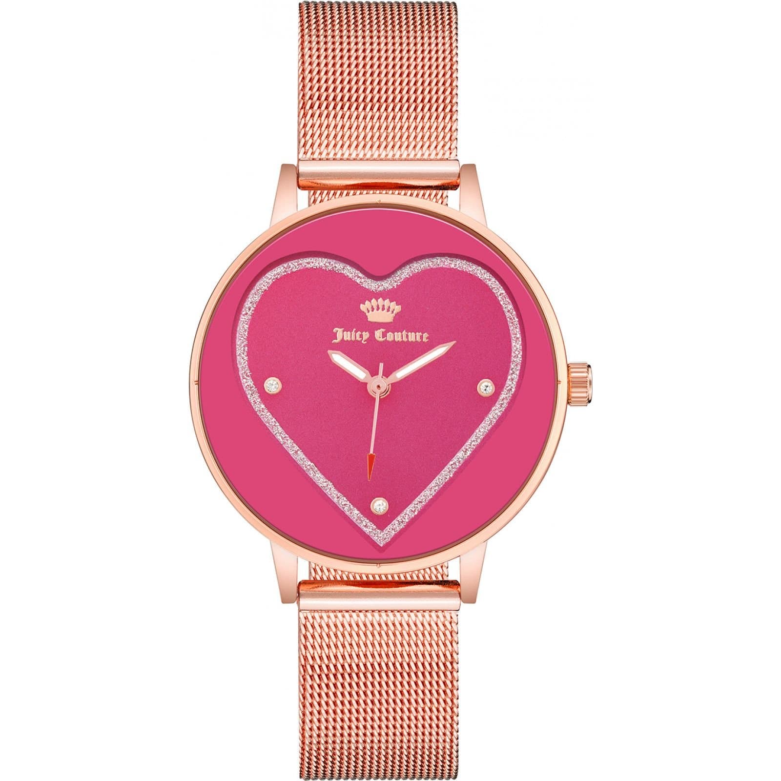 Juicy Couture Juicy Couture Women's JC1240HPRG 38mm Quartz Watch in Rose Gold