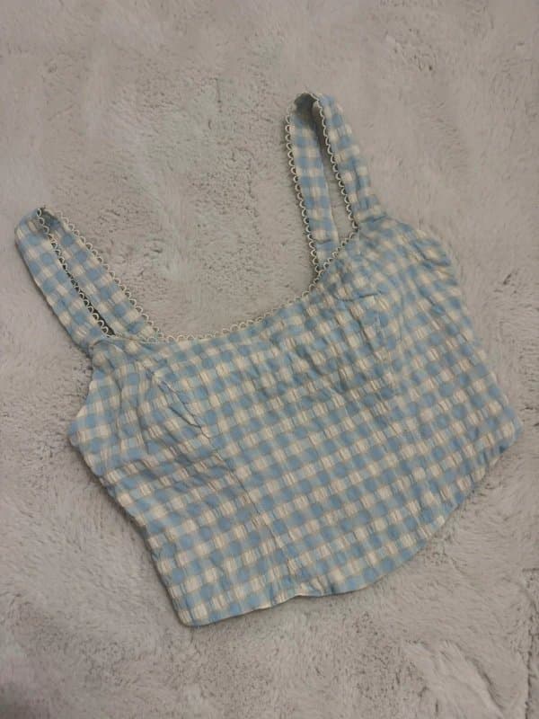 Bershka Corset crop top