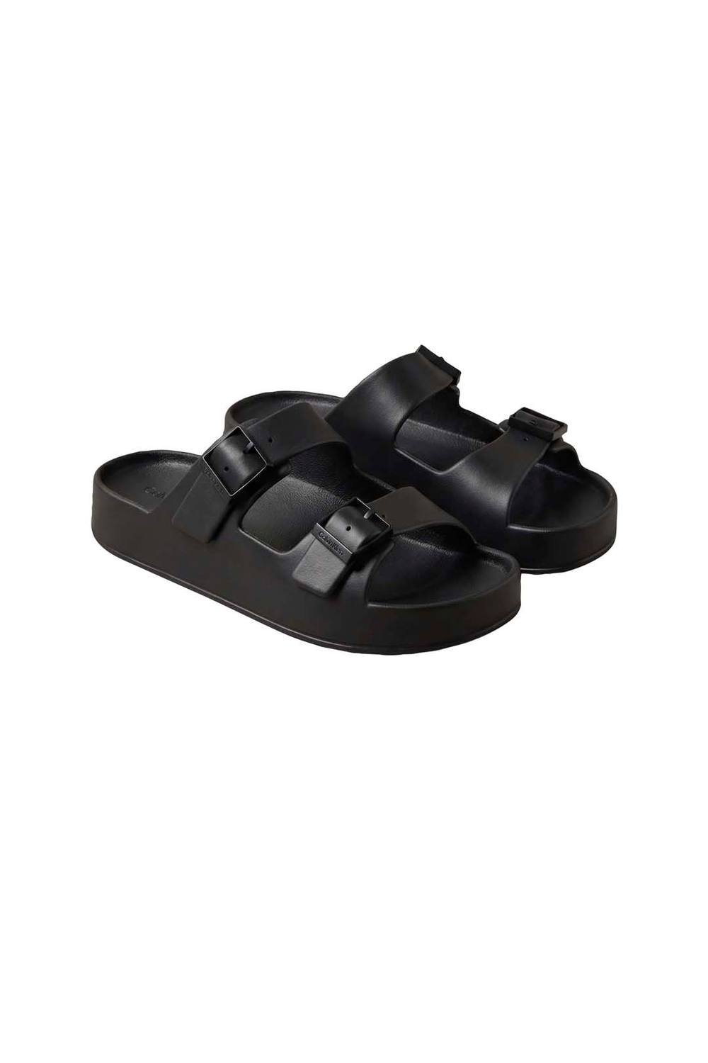 Calvin Klein Calvin Klein Men's Ergon Eva Double Bar Sandal Triple Black - 2