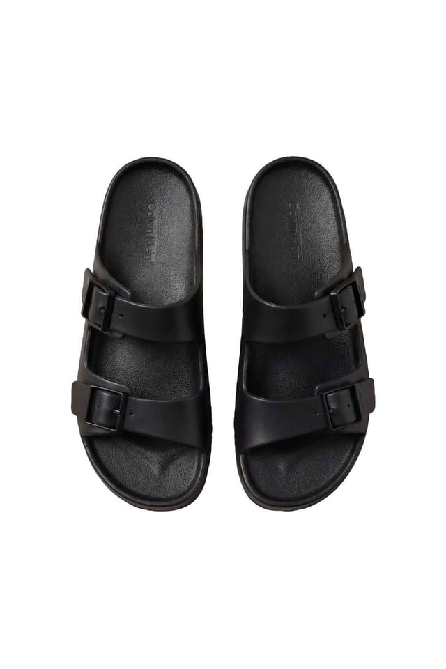 Calvin Klein Calvin Klein Men's Ergon Eva Double Bar Sandal Triple Black - 2