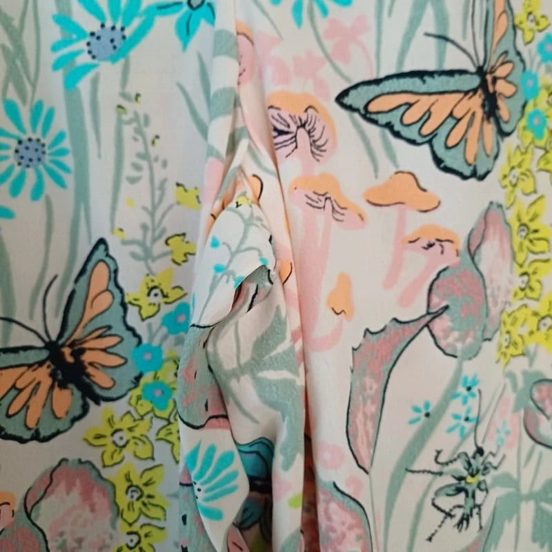 Never Fully Dressed Multi Floral Print Wide Leg Trousers