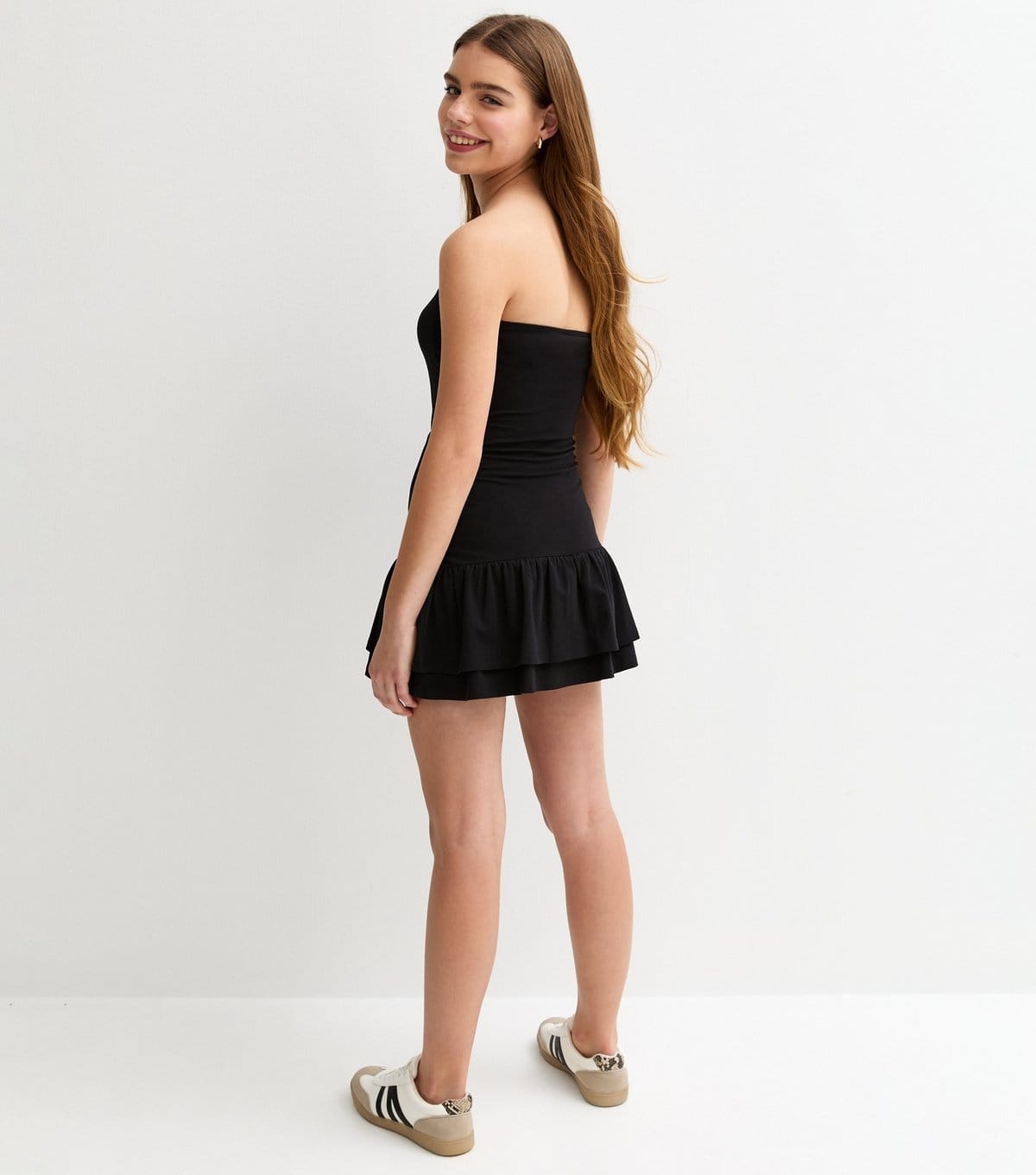New Look Girls' Black Rara Bandeau Dress New Look - 4