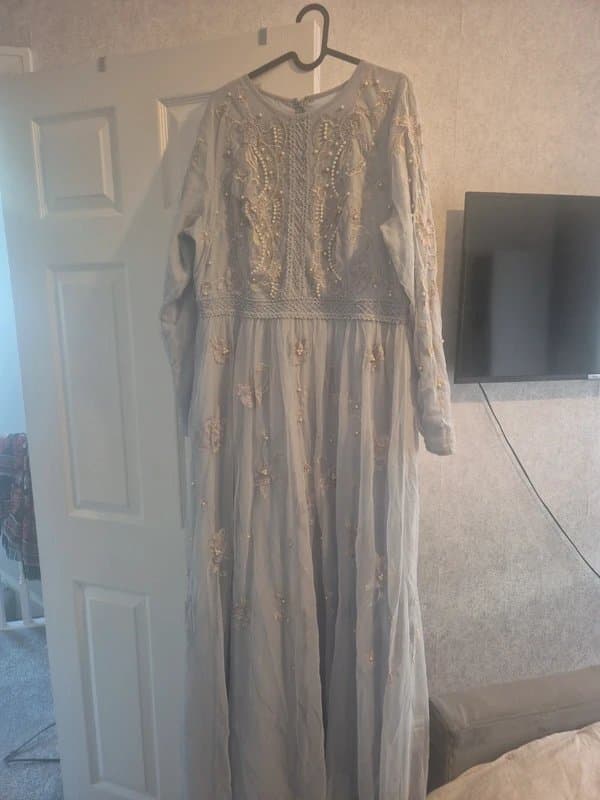 ASOS Asos maxi bridesmaid/ party dress size 18