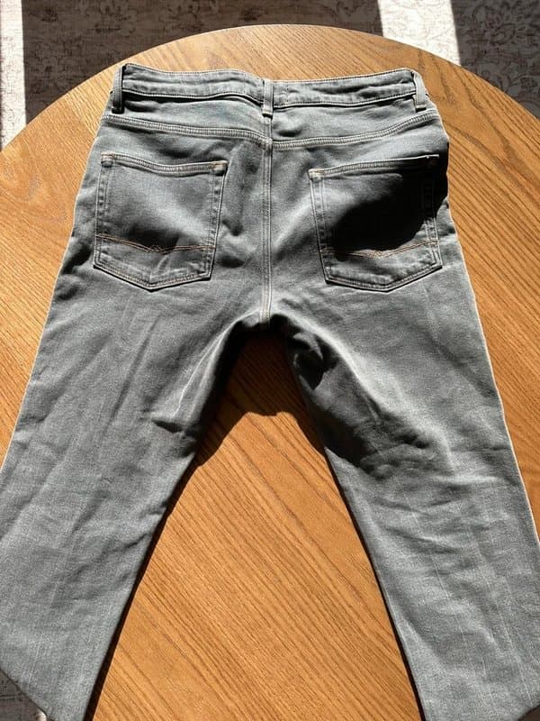 ASOS Mens ASOS grey washed jeans slim 30/30