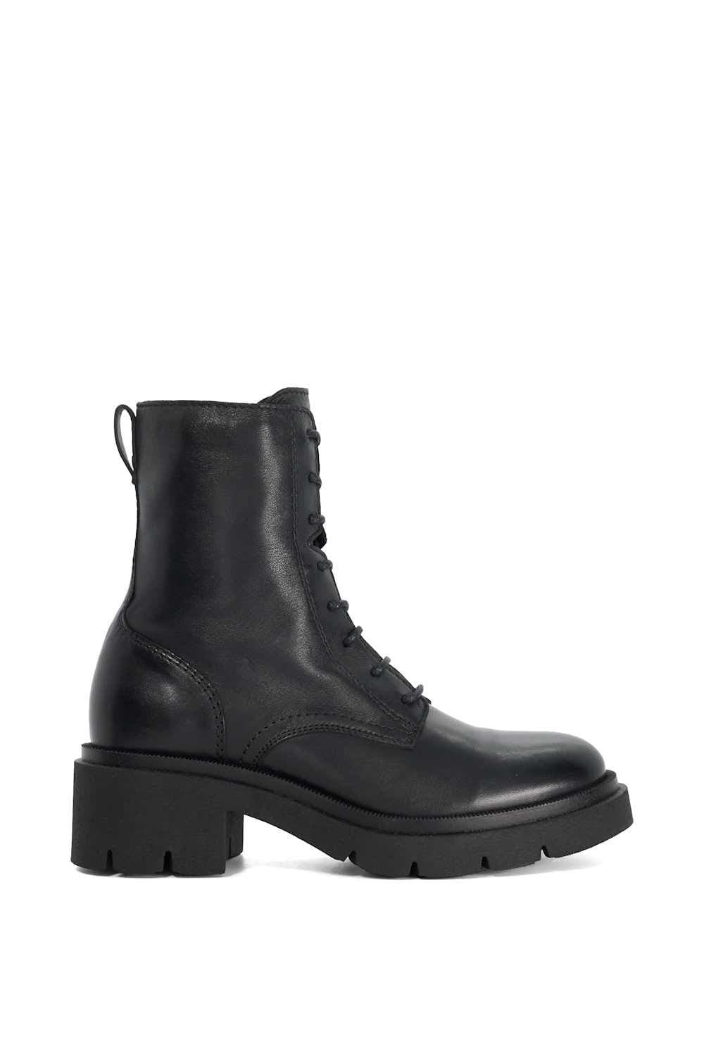Dune London Dune London Black Leather Ankle Boots