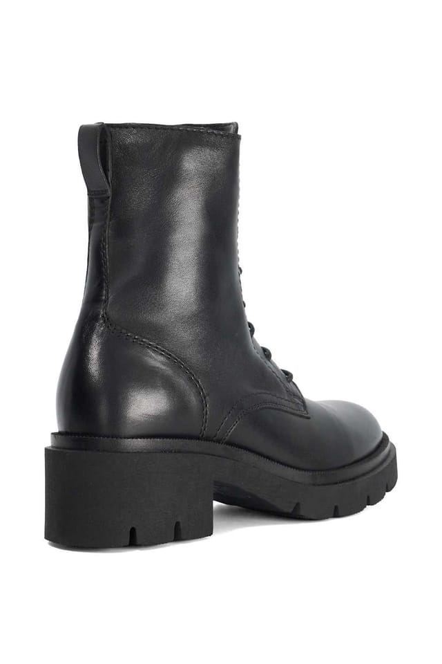 Dune London Dune London Women's 'Pion' Leather Ankle Boots in Black - 3