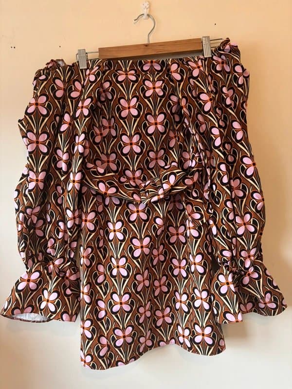 ASOS ASOS luxe Off Shoulder Floral Mini Dress / Longline Tunic BNWT Size 10